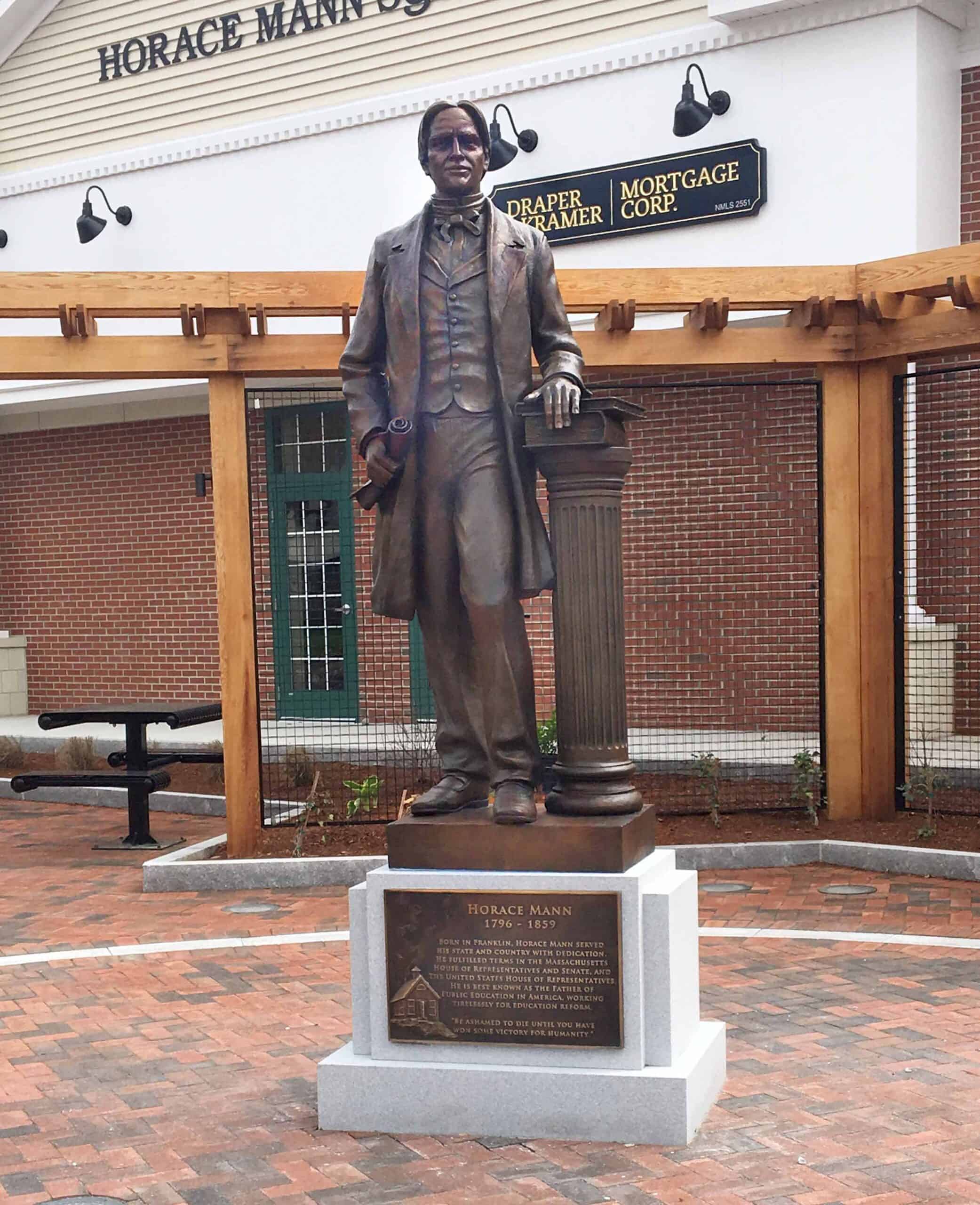 Horace Mann Statue