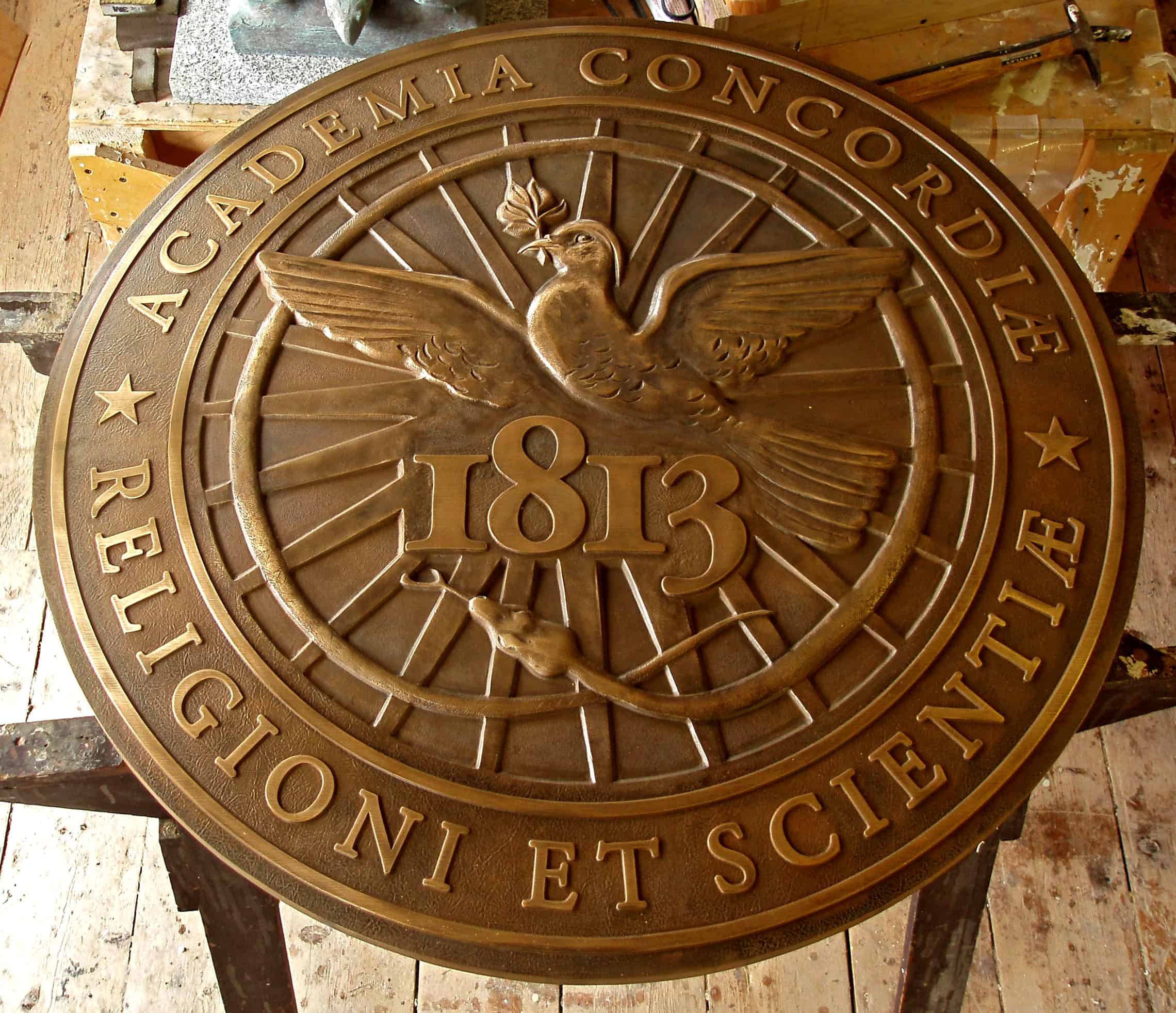 Kimball Union Academy Floor Medallion