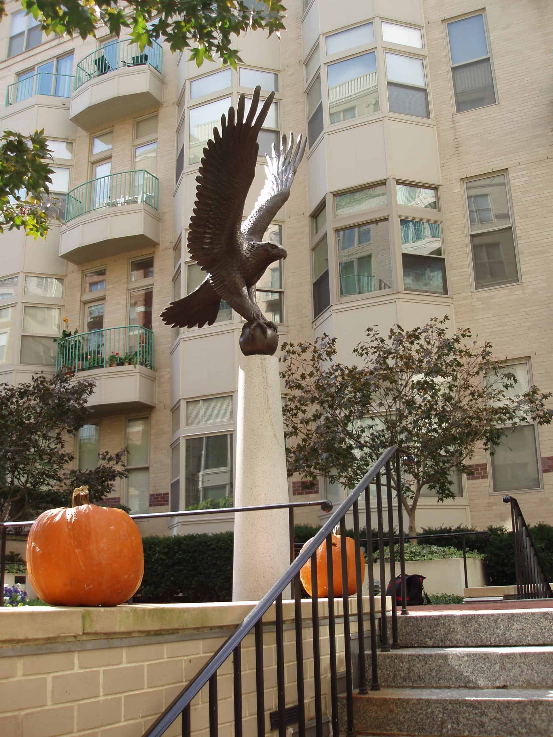 The Lansburgh Eagle Sculpture