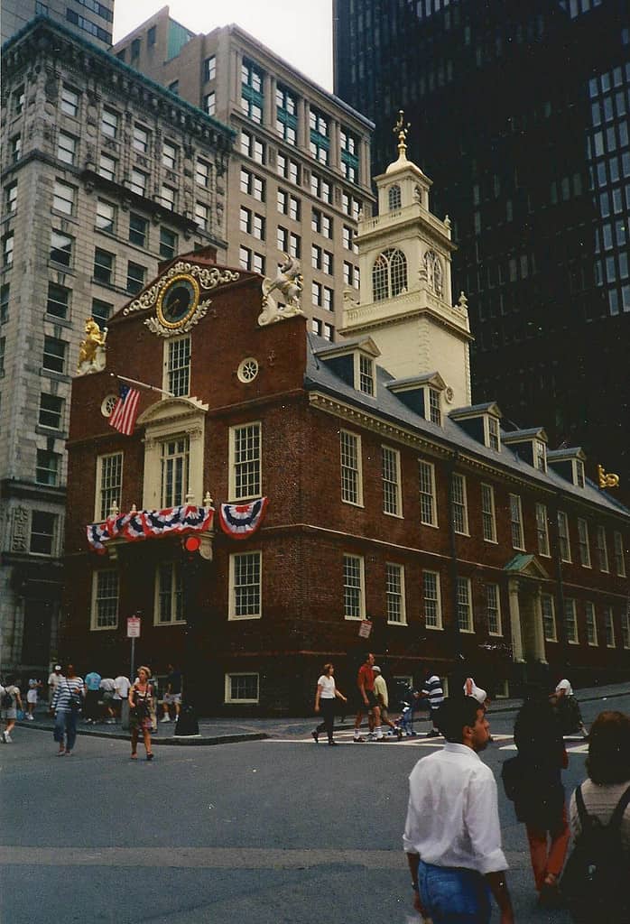 Old State House-clock