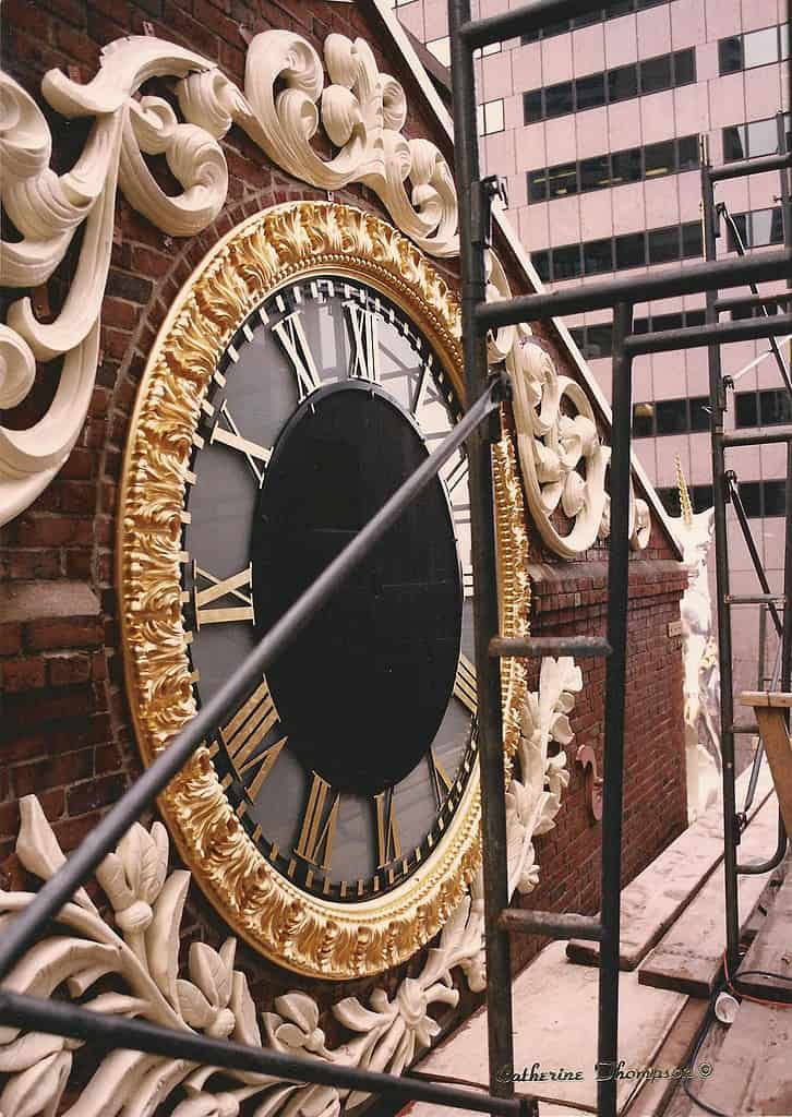 Old State House-clock-Thompson