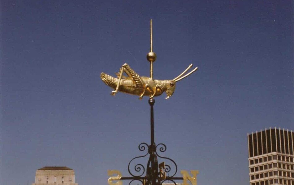 Faneuil Hall Weathervane Conservation Robert Shure, Sculptor